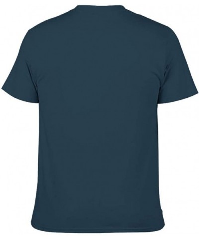 Planet Cotton T Shirt Men Lightweight Plus-Size Tee Supernature - Navy - CG19DW4YTKE $36.20 Undershirts