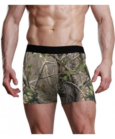 Realtree Camo Background Men's Sport Boxer Brief Underwear - CN18T0TM85D $19.56 Boxer Briefs