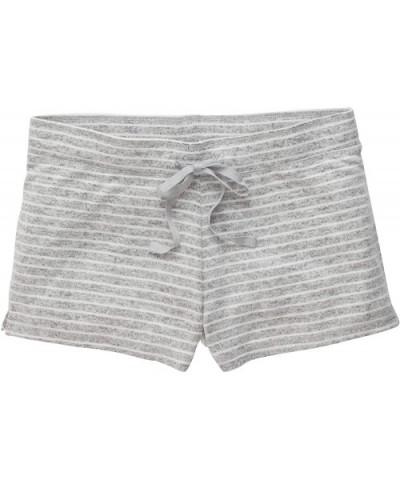 Soft Cuddle Jogger or Wide Leg Pant or Short + Care Guide- Adult Sizes - Grey Stripe-short - C218X54XNO3 $40.69 Sets