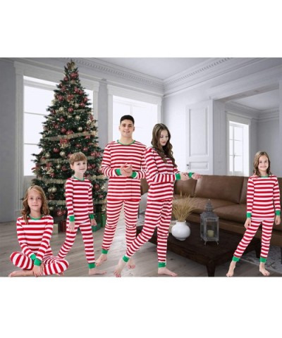 Little Pajamas Holiday Family Matching Pajamas Sets Toddler Pjs Sleepwear - Women-stripe - C918Z50DDAH $40.50 Sleep Sets