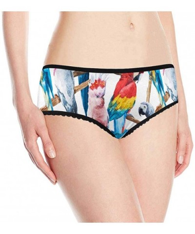 Bird Animal Women's Panties Sexy Classic Briefs Underwear (XS-2XL) - Design 6 - C918KQLS30O $37.16 Panties