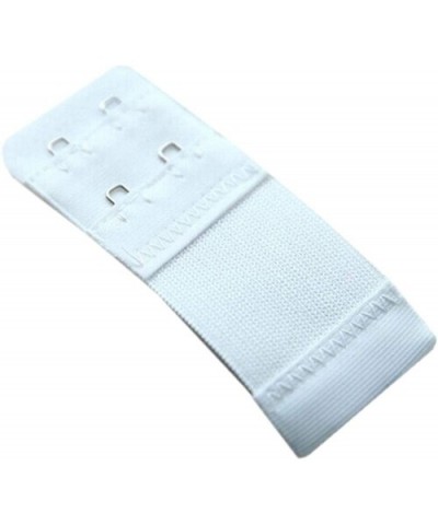 1Pc Bra Extenders Strap Buckle Extension 2 Rows Hooks Clasp Straps Women Extender Sewing Tool Intimates Accessories - White -...