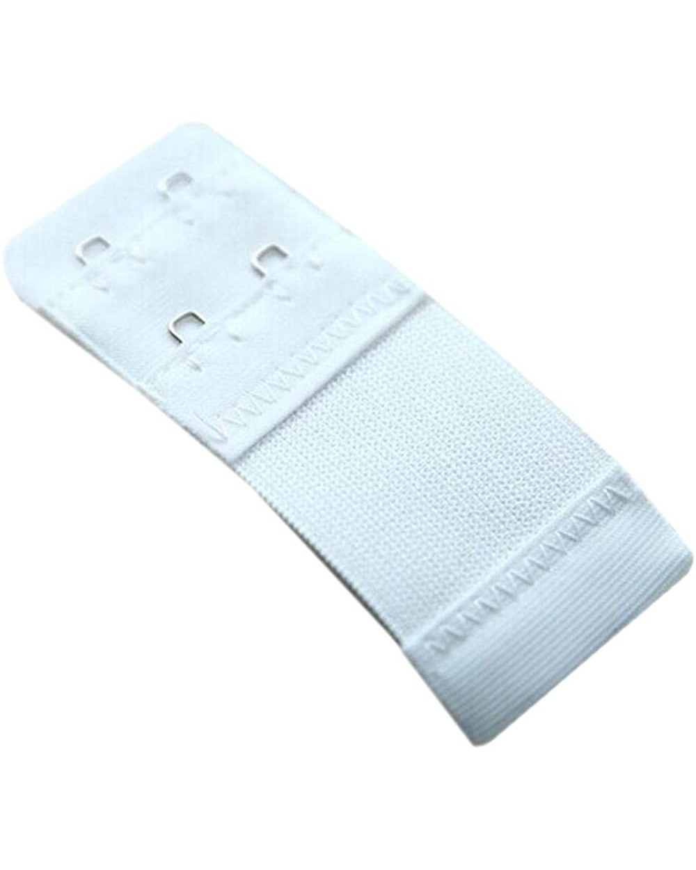 1Pc Bra Extenders Strap Buckle Extension 2 Rows Hooks Clasp Straps Women Extender Sewing Tool Intimates Accessories - White -...