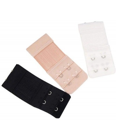 1Pc Bra Extenders Strap Buckle Extension 2 Rows Hooks Clasp Straps Women Extender Sewing Tool Intimates Accessories - White -...