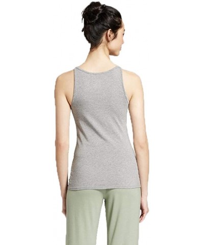 Women's Sleep Tank Top - Heather Grey - CU19CRU58IO $23.42 Tops