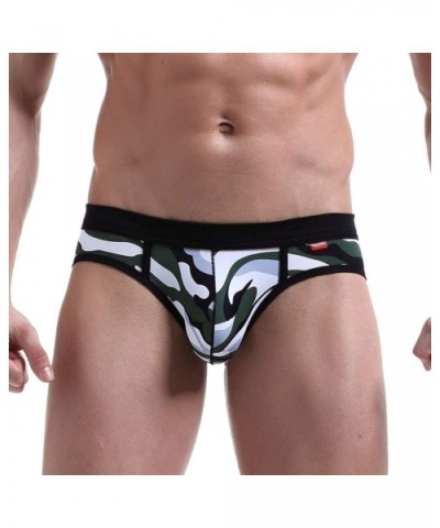 Camouflage Men Underwear Sexy Thongs G Strings Tanga Jocks String Man Pantsies Underpants - Snake - CR19772T20Z $51.06 G-Stri...