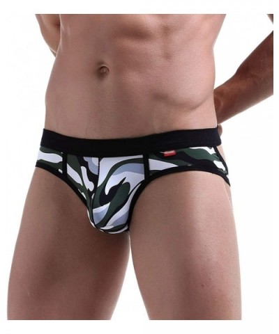 Camouflage Men Underwear Sexy Thongs G Strings Tanga Jocks String Man Pantsies Underpants - Snake - CR19772T20Z $51.06 G-Stri...