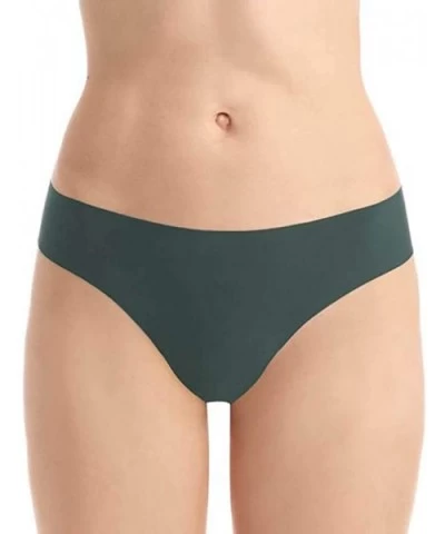 Women's Butter Mid Rise Thong - Forest - CQ18Q62C299 $56.31 Panties