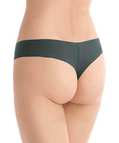 Women's Butter Mid Rise Thong - Forest - CQ18Q62C299 $56.31 Panties