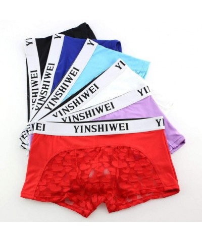 Men Sexy Underwear Letter Printed Boxer Briefs Shorts Bulge Pouch Underpants - C White - CR195ARSQ92 $16.51 Baby Dolls & Chem...