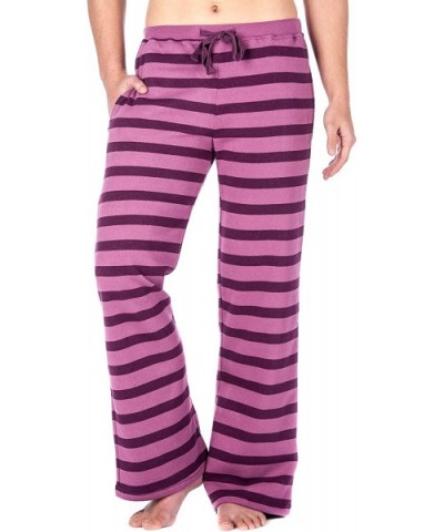 Womens Sweatpants with Pockets - Fuschia-grape - CL11PF0WVBN $26.62 Bottoms