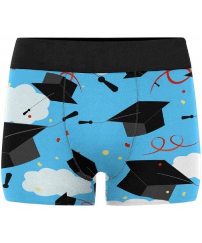 School or Graduation Themed Owls Men's Underwear Boxer Briefs Breathable - No.8 - CS18TCEEAHH $34.09 Boxer Briefs