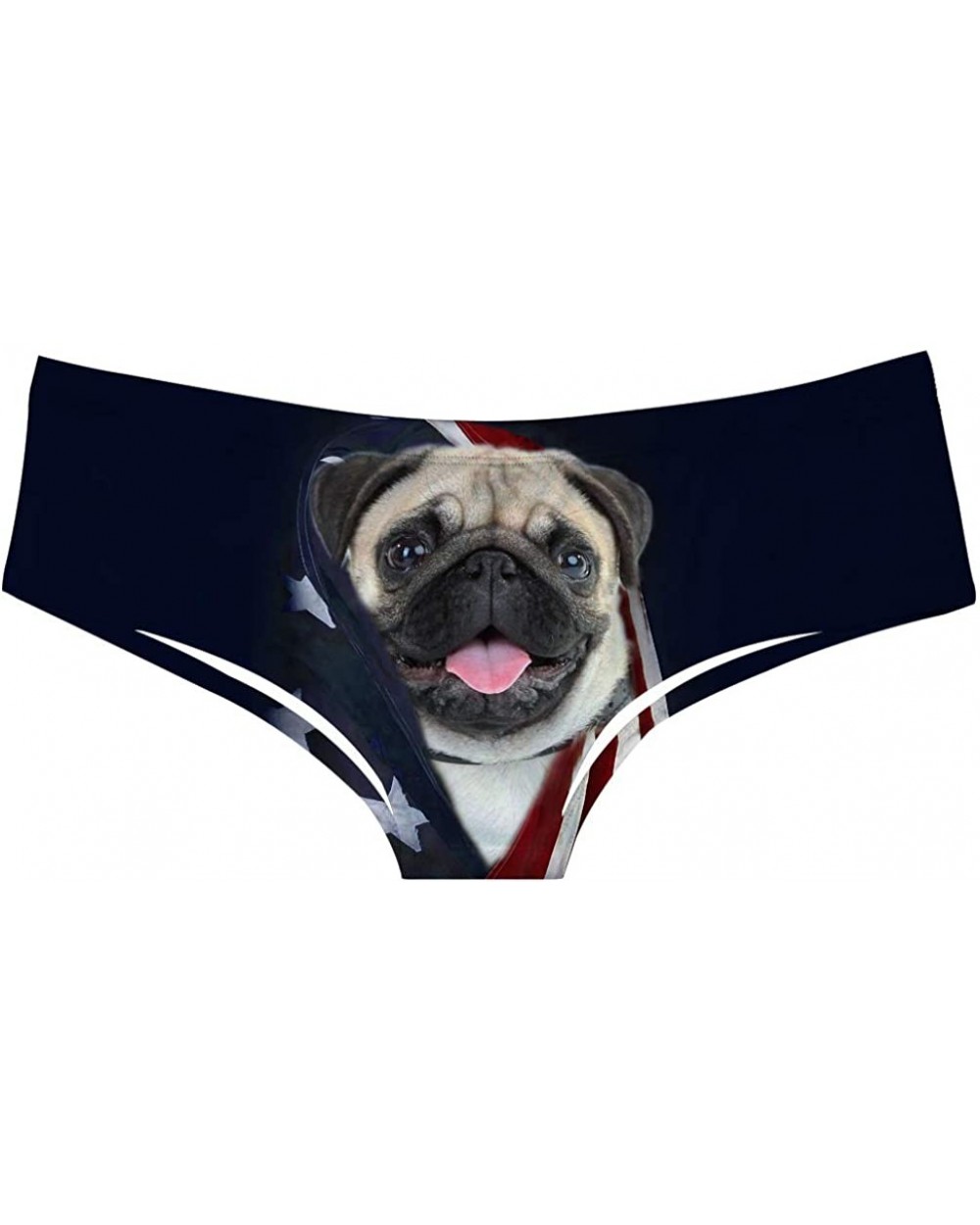 3D Printed Cute Funny Naughty Underwears Briefs Sexy Flirty Panties Gifts for Women Girls - Puppy - CO18U6TZWTG $11.20 Panties