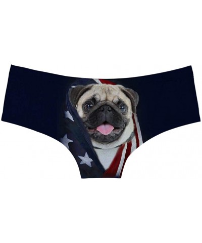 3D Printed Cute Funny Naughty Underwears Briefs Sexy Flirty Panties Gifts for Women Girls - Puppy - CO18U6TZWTG $11.20 Panties