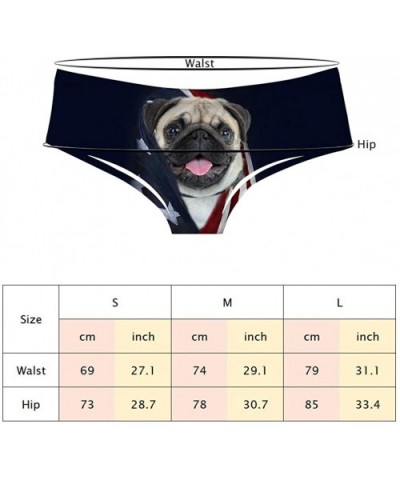 3D Printed Cute Funny Naughty Underwears Briefs Sexy Flirty Panties Gifts for Women Girls - Puppy - CO18U6TZWTG $11.20 Panties