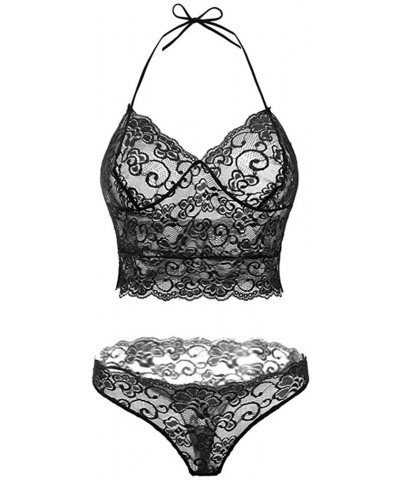 Women's Sexy Nightwear Lingerie Lace Floral One-Piece Bustier Corset - 1 - CP18LULI36R $47.66 Bustiers & Corsets