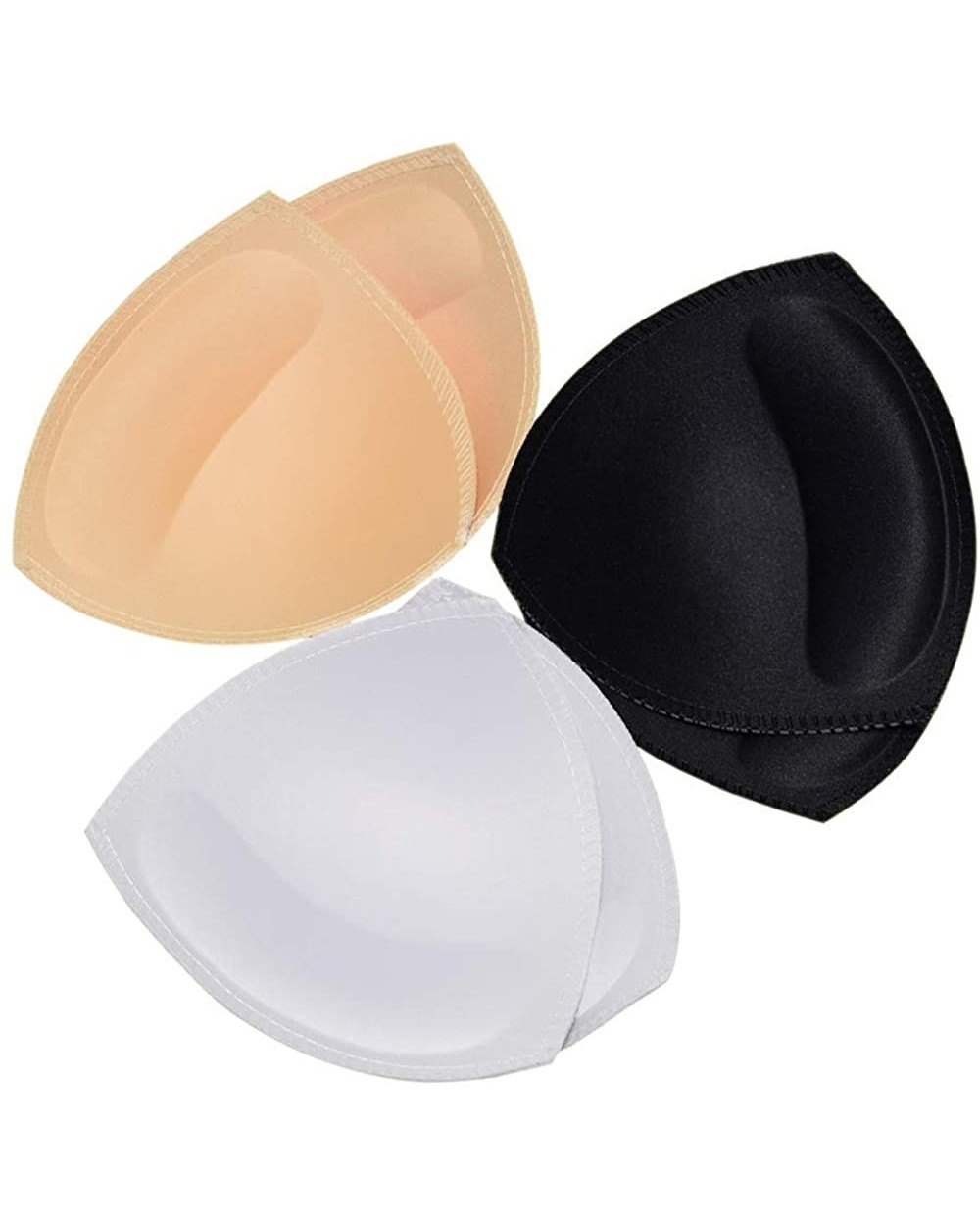 3 Pairs Bra Pads Inserts - 3 Color - CL18394ST28 $20.02 Accessories