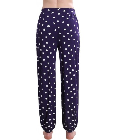 Women's Stretch Knit Pajama Pants Modal Sleep Pant - A-db Love Thin - CF18GDZ4ORR $26.25 Bottoms