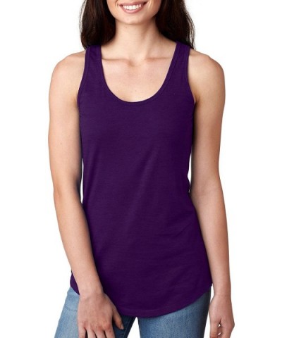 Bismillah Womens Racerback Tank Top - Purple - C518863IAMW $19.27 Camisoles & Tanks