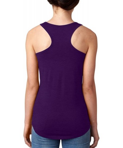 Bismillah Womens Racerback Tank Top - Purple - C518863IAMW $19.27 Camisoles & Tanks