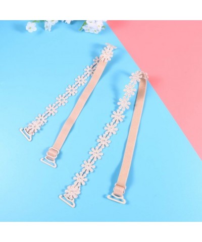 10 Pairs Bra Straps Flower Lace Adjustable Fashion Straps for Tops Dress (Mixed Color) - C419C7668HI $32.90 Accessories