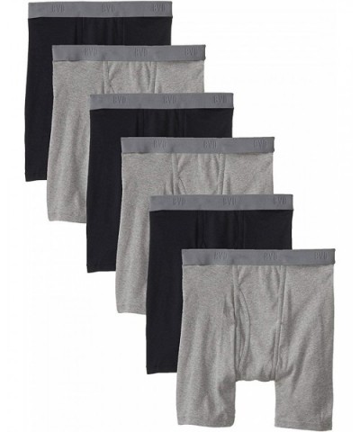 Men's Underwear & Undershirts - Boxer Brief - Black/Grey - CL11PCHPMQF $33.95 Boxers