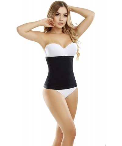 Premium Colombian Shapewear Faja para Mujer Quema Grasa Body Shaper Waist Cincher with Side-Flexible Boning Tabletop FLA - Bl...