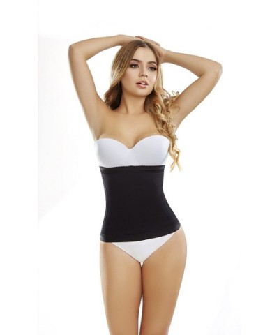 Premium Colombian Shapewear Faja para Mujer Quema Grasa Body Shaper Waist Cincher with Side-Flexible Boning Tabletop FLA - Bl...