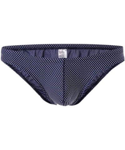 2019 Men Briefs Panties Sexy Underwear Cueca Homme Calzoncillos Male Underpants Shorts Lingerie - E Navy Blue-1 - C5193IE76ZT...