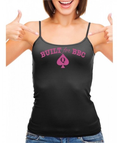 Built for BBC PAWG Queen of Spades QOS Black Camisole Tank Top - Raspberry - CC198OU0ETZ $34.06 Camisoles & Tanks