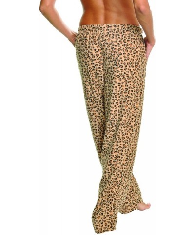 Cozy Pajama Pants - Leopard - CK1882WNG8D $15.77 Bottoms