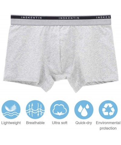 Men's 3 Pack Low Rise Cotton Trunks Slim Fit Contour Pouch Sexy Underwear - F8030 Multi-color - C518R3OMGN0 $41.49 Trunks