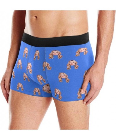 Custom Love Heart Men's Funny Face Boxer Shorts Underpants Briefs with Photo(XS-XXXL) - Multi 09 - CN18WELD0TK $39.48 Boxer B...