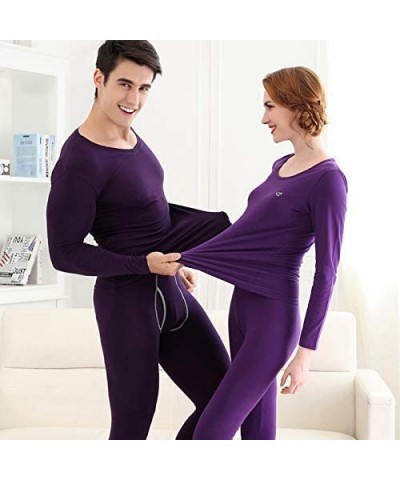 Women Men's Thermal Underwear Set- Sport Long Johns Base Layer for Male- Female- Seamless Thermal Underwear Inner Wear Winter...