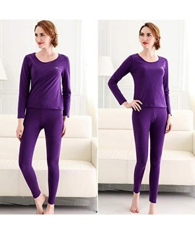 Women Men's Thermal Underwear Set- Sport Long Johns Base Layer for Male- Female- Seamless Thermal Underwear Inner Wear Winter...