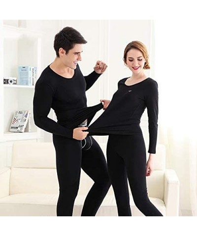 Women Men's Thermal Underwear Set- Sport Long Johns Base Layer for Male- Female- Seamless Thermal Underwear Inner Wear Winter...