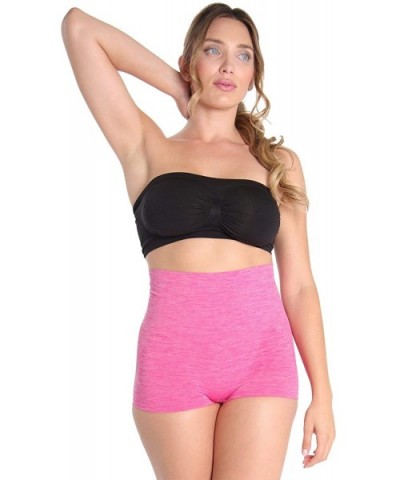 High Waisted Shaping Boyshorts - Shapewear - Very Berry Shapewear - CF12GSFH6M7 $30.07 Shapewear