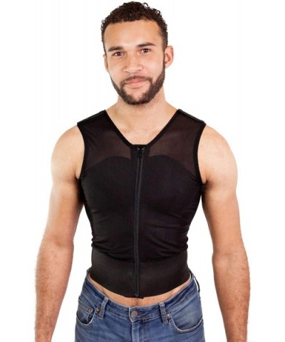 Contour Powernet Male Compression Vest (X-Large Black - CT11ZC2HL91 $49.54 Shapewear