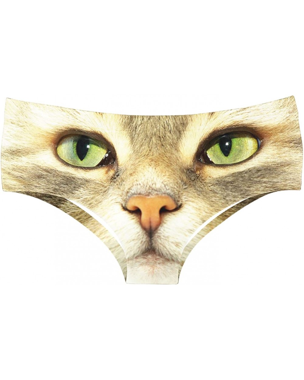 Women's Fashion Flirty Sexy Funny Naughty 3D Printed Cute Animal Underwears Briefs Single Party Gifts - God's Eyes - CU18E5L2...