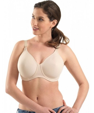 Women's Molded Seamless Underwire Bra Bra - Nude - CH18DR9657W $21.31 Bras