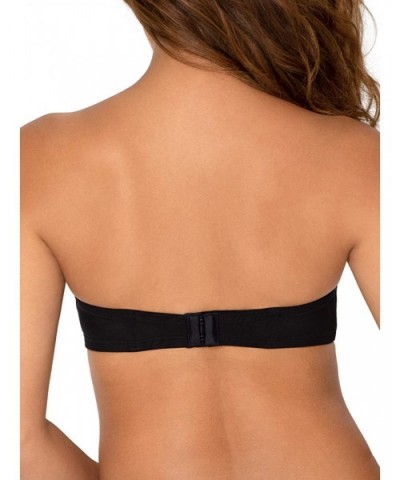 Women's Light Lined Strapless Bra - Black Hue - C818Z3O260W $27.14 Bras