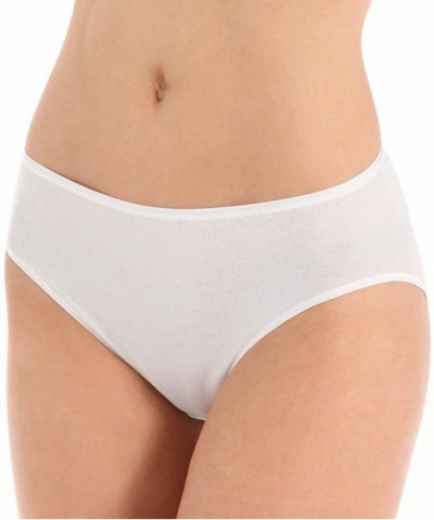 Cotton Deluxe Midi-Panty - White - CS112VJPE65 $45.64 Panties