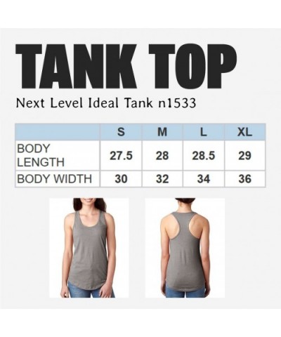 Womens Crazy Plant Lady Racerback Tank Top - Heather Grey - CH17AZX3THZ $20.08 Camisoles & Tanks