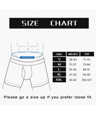 Men's Shorts Print Character Avatar Boxer Shorts Personalized Custom Panties Novelty Boxer Shorts - Black - CX19DYYLU5C $38.5...