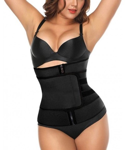 Waist Trainer Women Waist Cincher Trimmer Slimming Body Shaper - B-black - CC1994C5ZHM $37.34 Shapewear