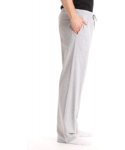 Mens Pajama Pant - Grey - CJ18H8IN6W5 $23.32 Sleep Bottoms