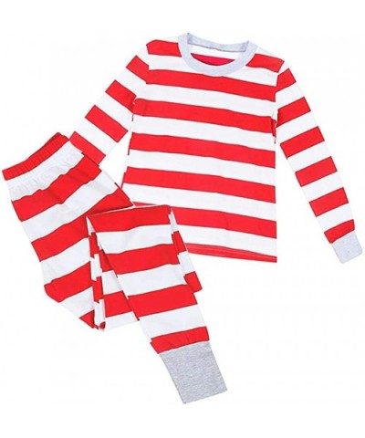 Family Christmas Matching Pajama Sets Sleepwear Winter Warm Nightwear - Men - CJ18YR67Y7Z $51.30 Sleep Sets