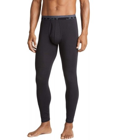 Men's Long Underwear Tall Man Thermocore Pant - Black - CZ18Y2ODMOK $59.45 Thermal Underwear