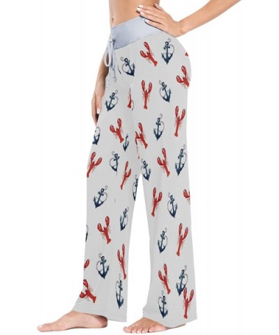 Women's Loose Casual Comfy Pajama Pants Drawstring Palazzo Wide Leg Lounge Pants - Color23 - CW197EHYZSZ $42.89 Bottoms