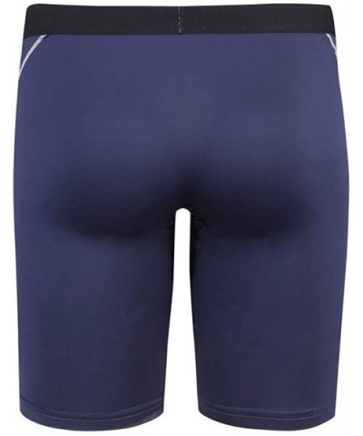 Men's Training Underwear 9-Inch Boxer Briefs - Navy - CY1290MDAU1 $22.16 Boxer Briefs